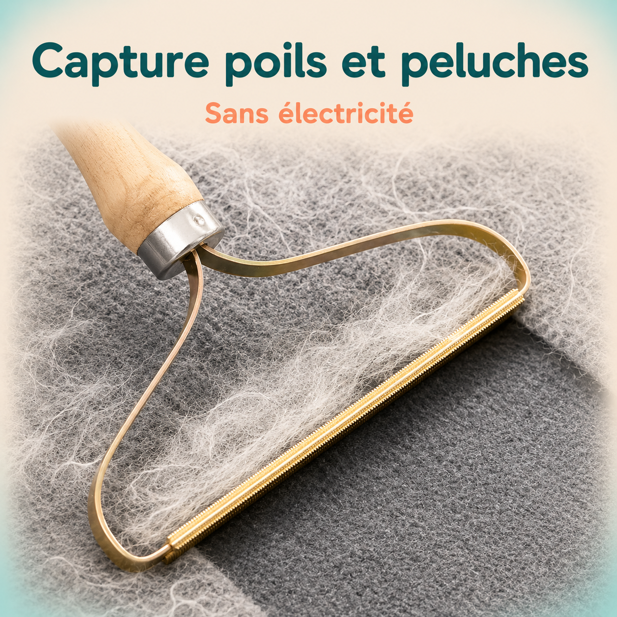 Éliminateur de poils d’animaux