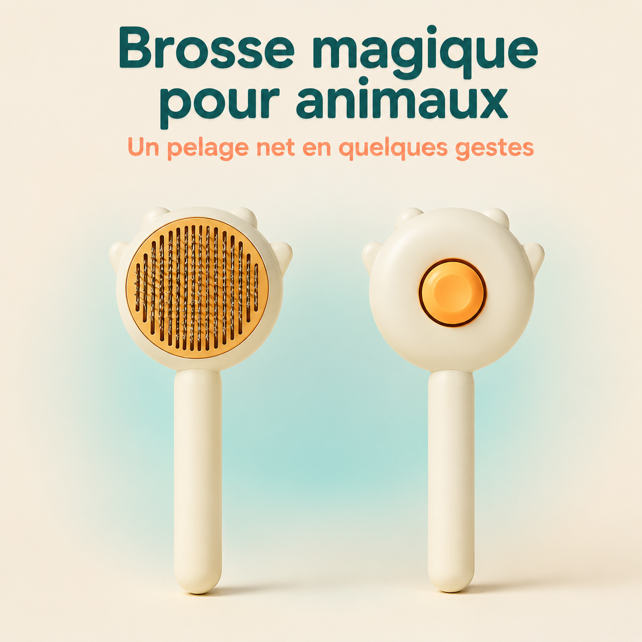 Brosse magique pour animaux