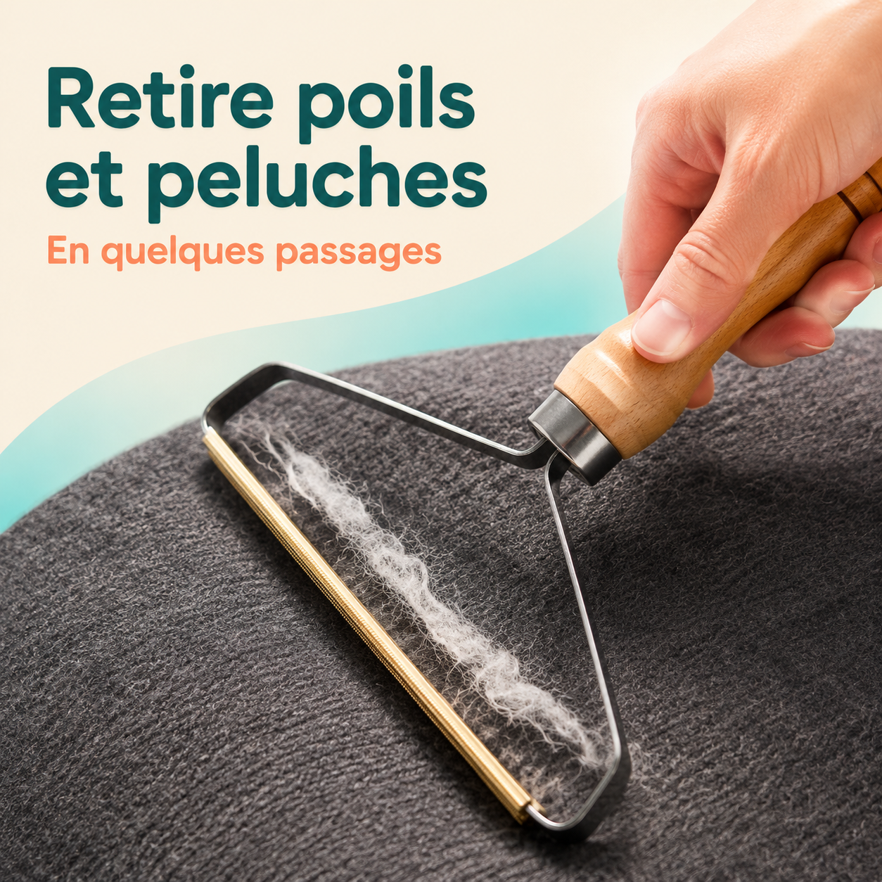 Éliminateur de poils d’animaux