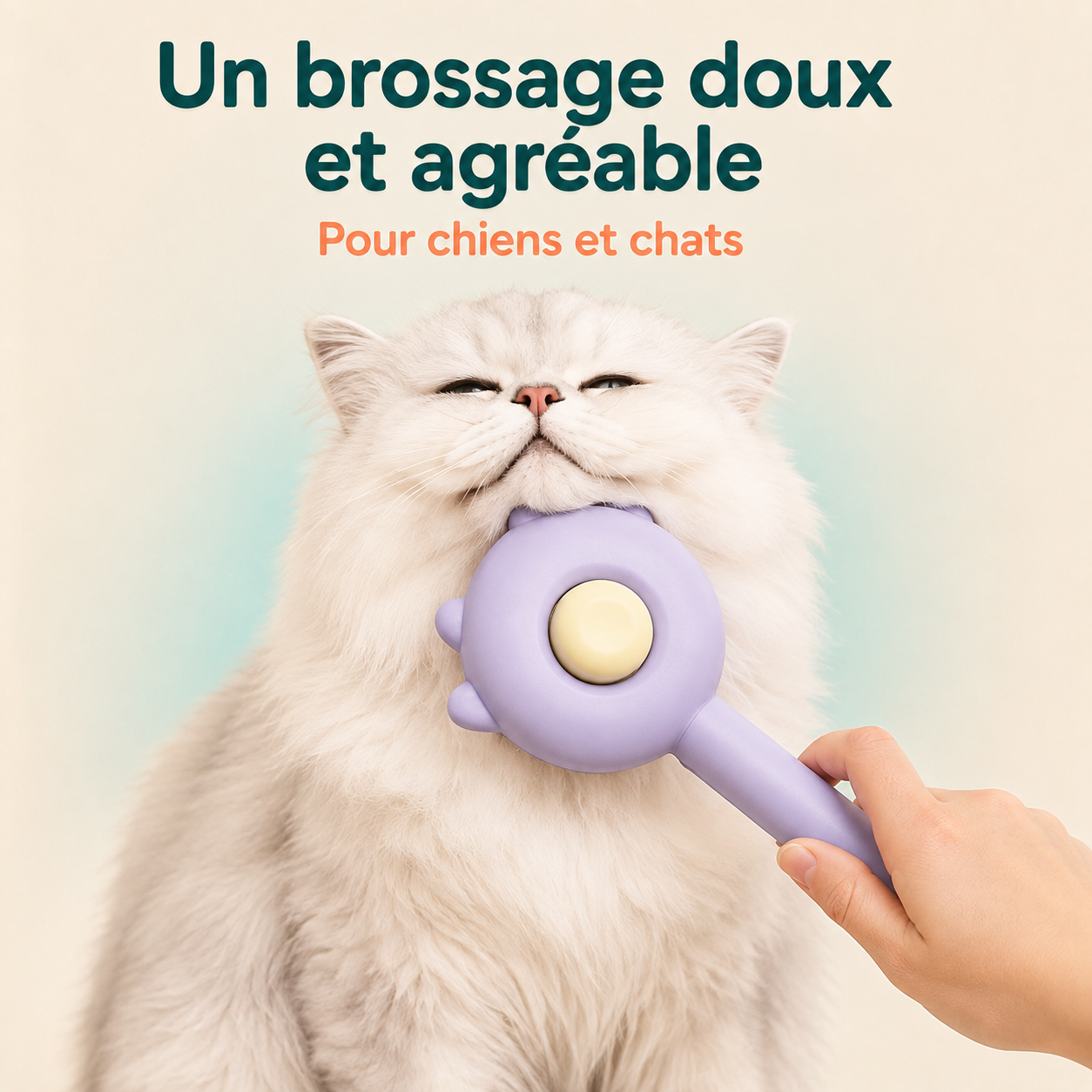 Brosse magique pour animaux