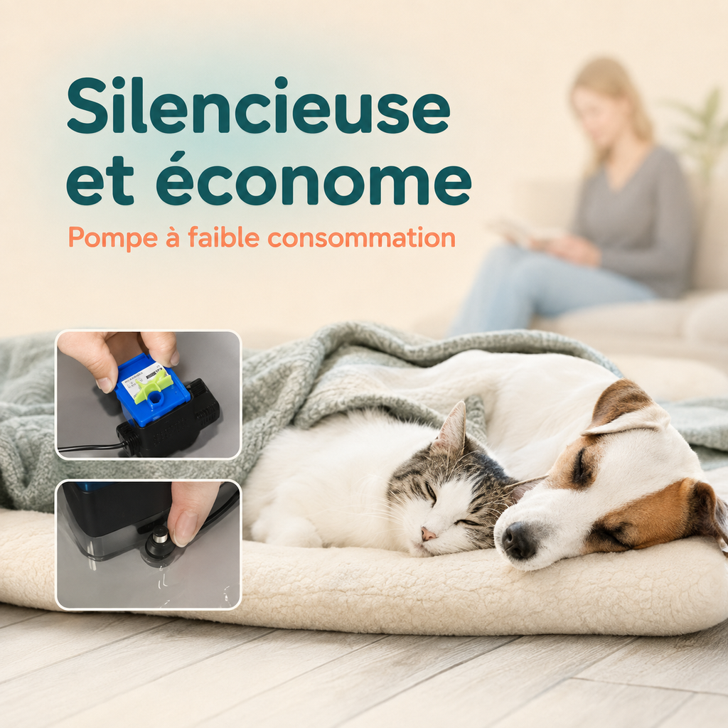 Fontaine à eau pour Chien et Chat