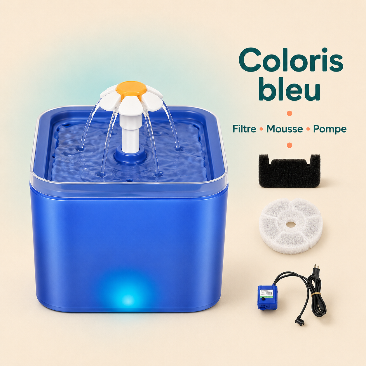 Fontaine à eau pour Chien et Chat